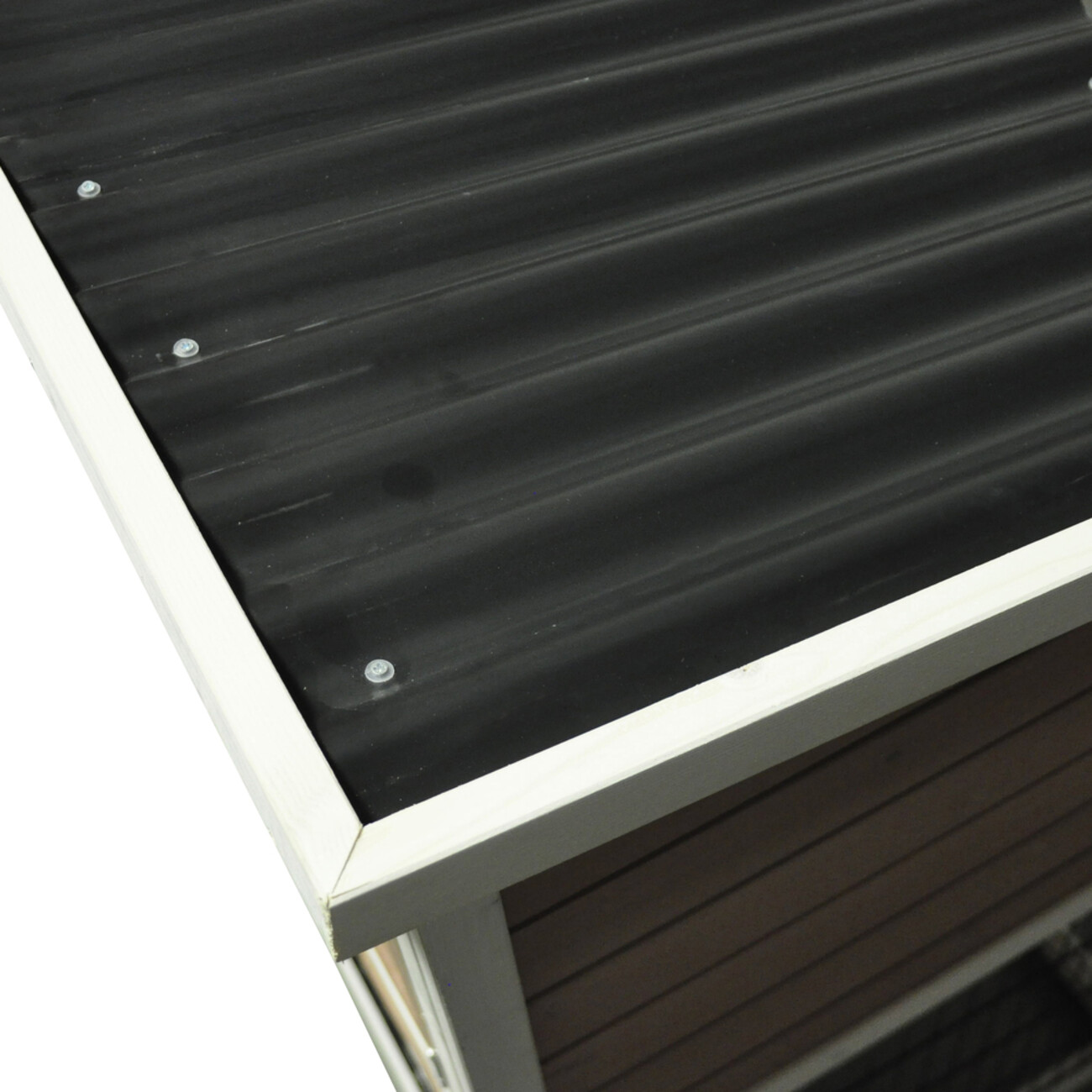 Kaninchenstall Floret Urban Braun Bild 3