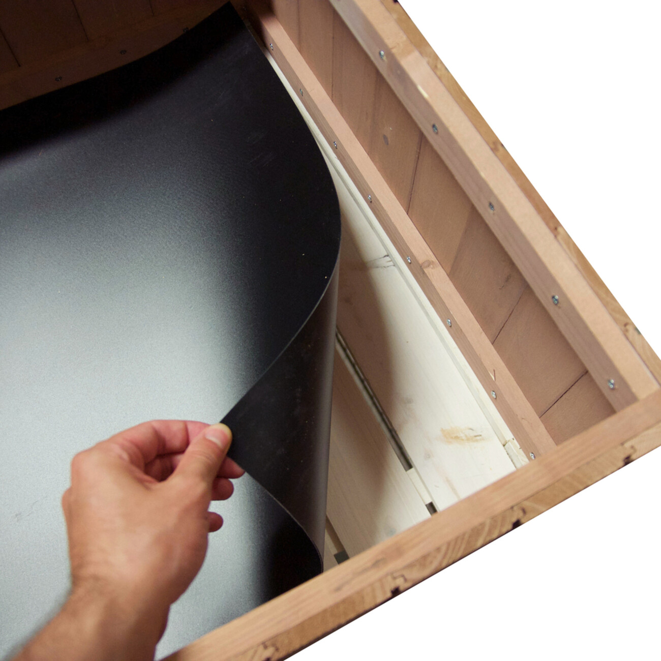 Kaninchenstall Floret Urban Braun Bild 5