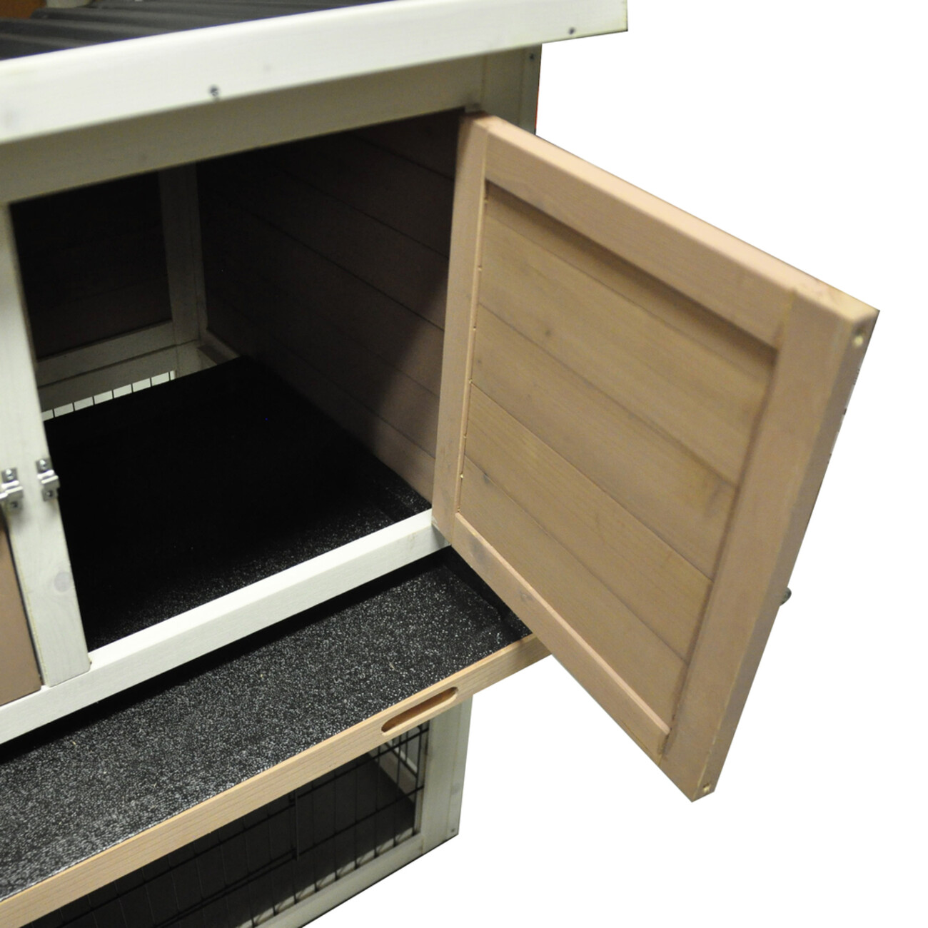 Kaninchenstall Floret Urban Braun Bild 6