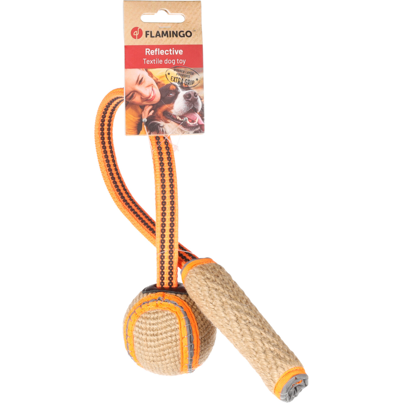 Juru Zerrseil mit Ball – Robustes Hundespielzeug für Outdoor-Spaß Bild 3