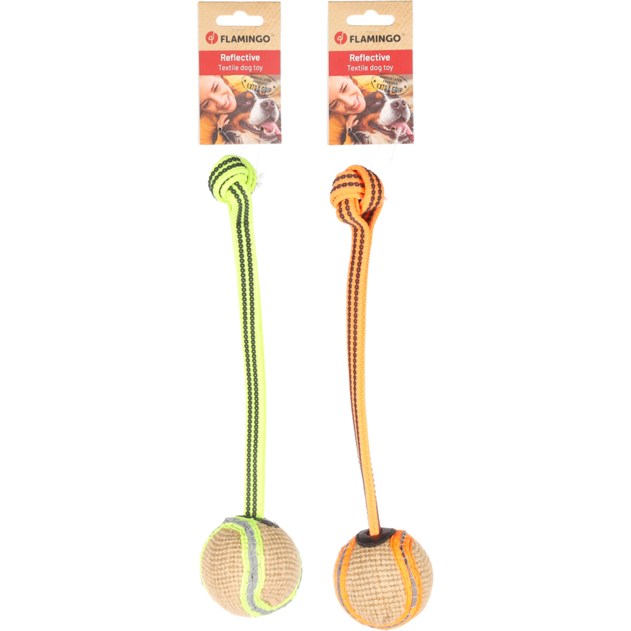 Juru Zerrseil mit Ball – Robustes Hundespielzeug für Spiel & Spaß Bild 3