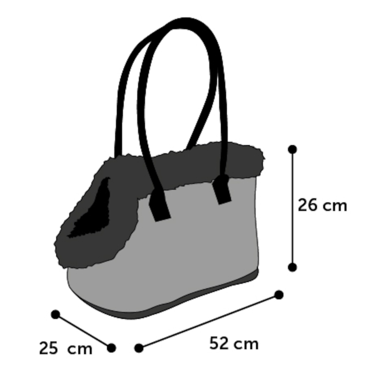 Flamingo Esmee Tragetasche | Hundetransporttasche Bild 4