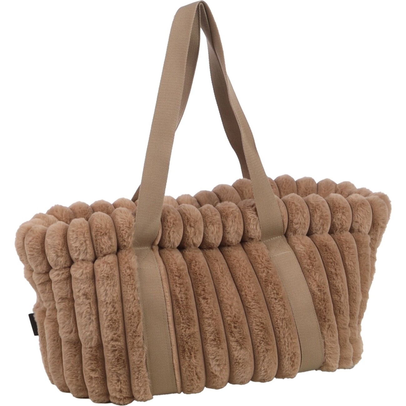 Flamingo Hunde Tragetasche Lynelle in beige Bild 1