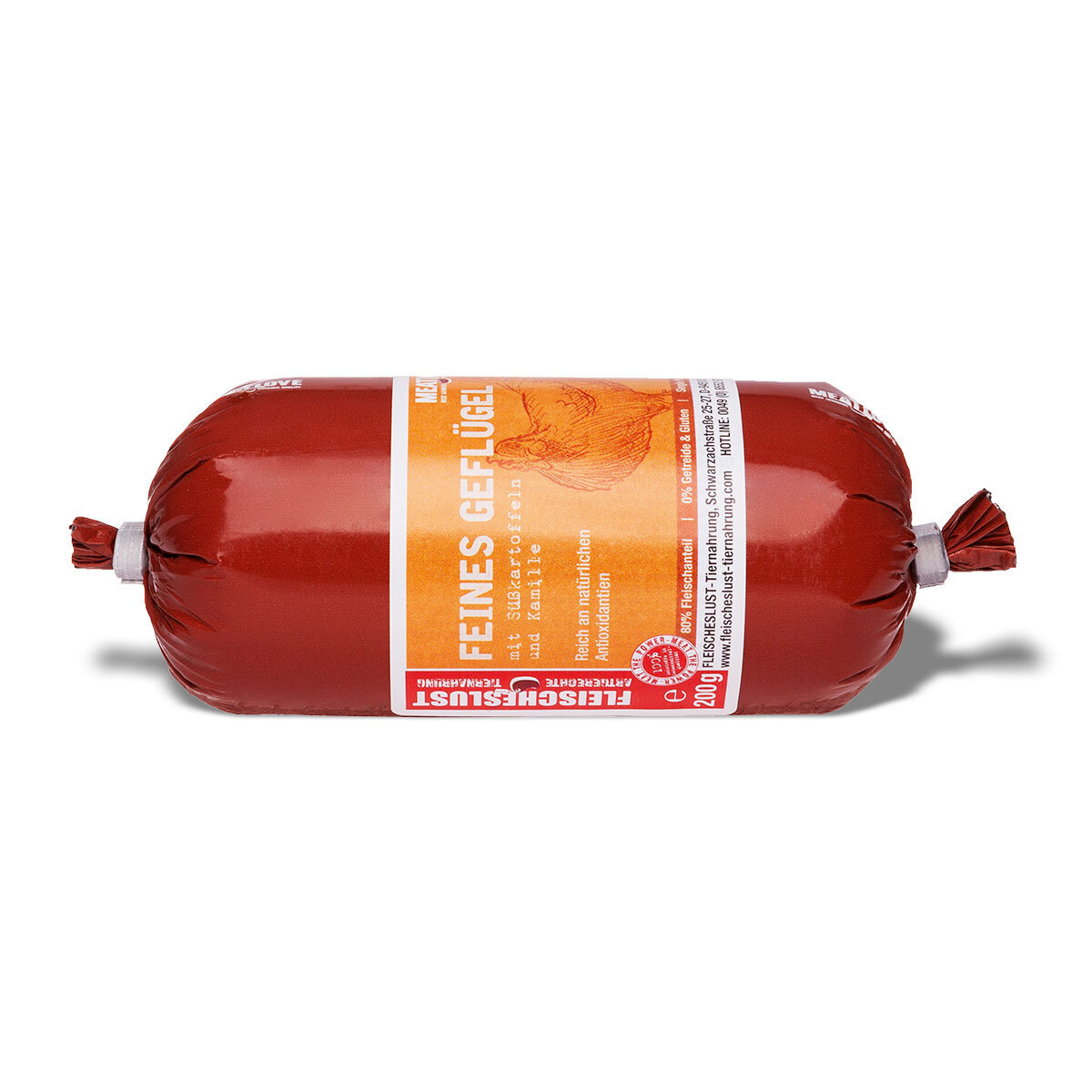 Fleischeslust Nassfutter in Wurstform Classic für Hunde Bild 3