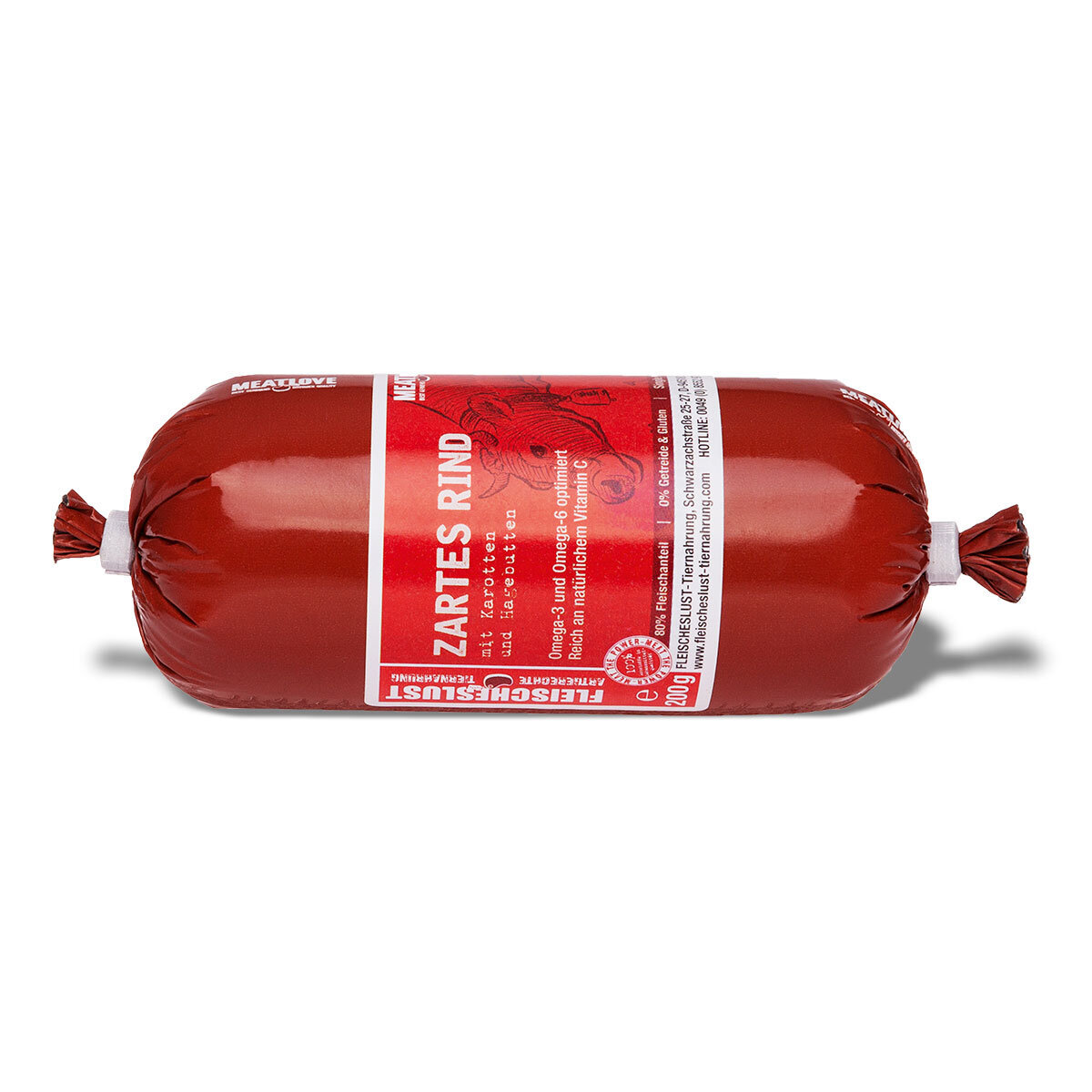 Fleischeslust Nassfutter in Wurstform Classic für Hunde Bild 9