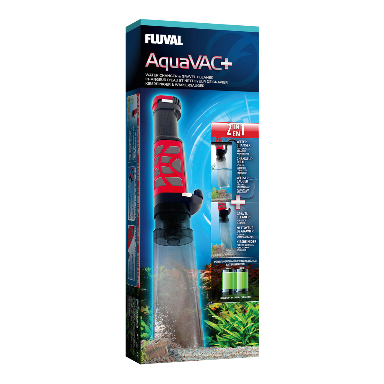 Fluval AquaVac Plus Bodengrundreiniger Bild 1