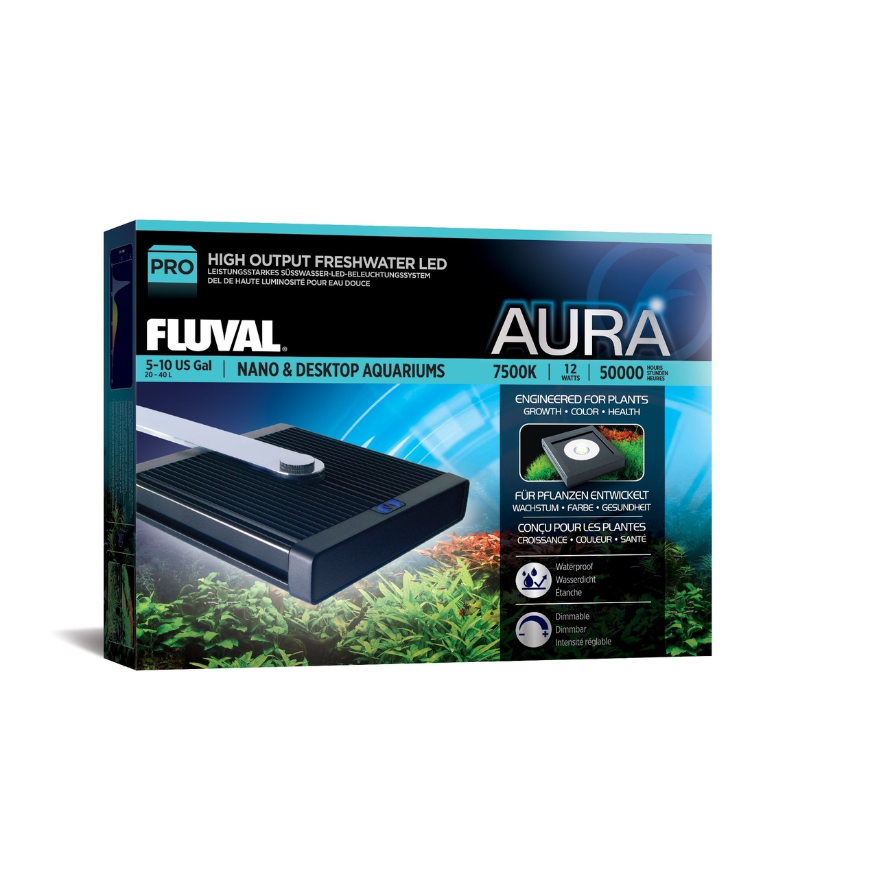 Fluval AURA Nano-LED-Lampe Bild 1
