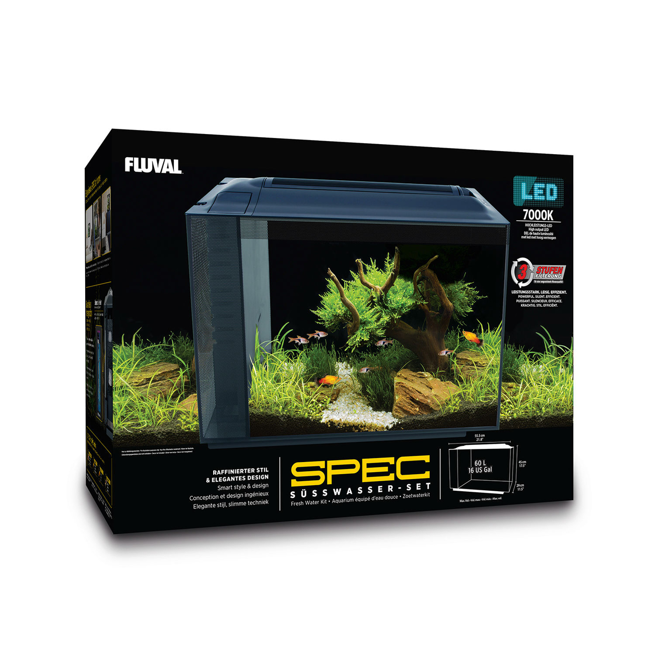 Fluval SPEC XV Aquarium 60 L Bild 3