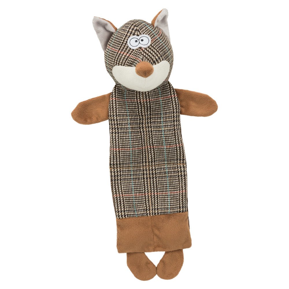 Fuchs Spielzeug für Hunde aus Plüsch Bild 2