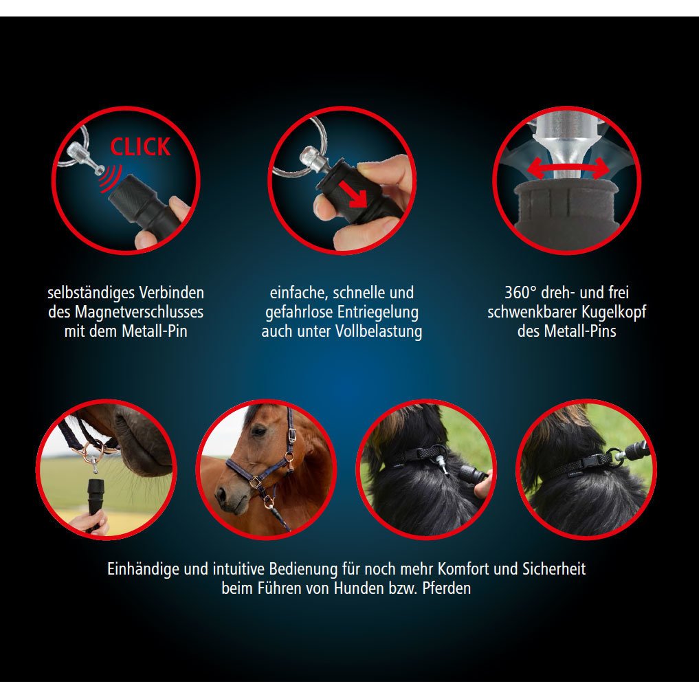Führstrick GoLeyGo Pferd mit Adapter-Pin Bild 22