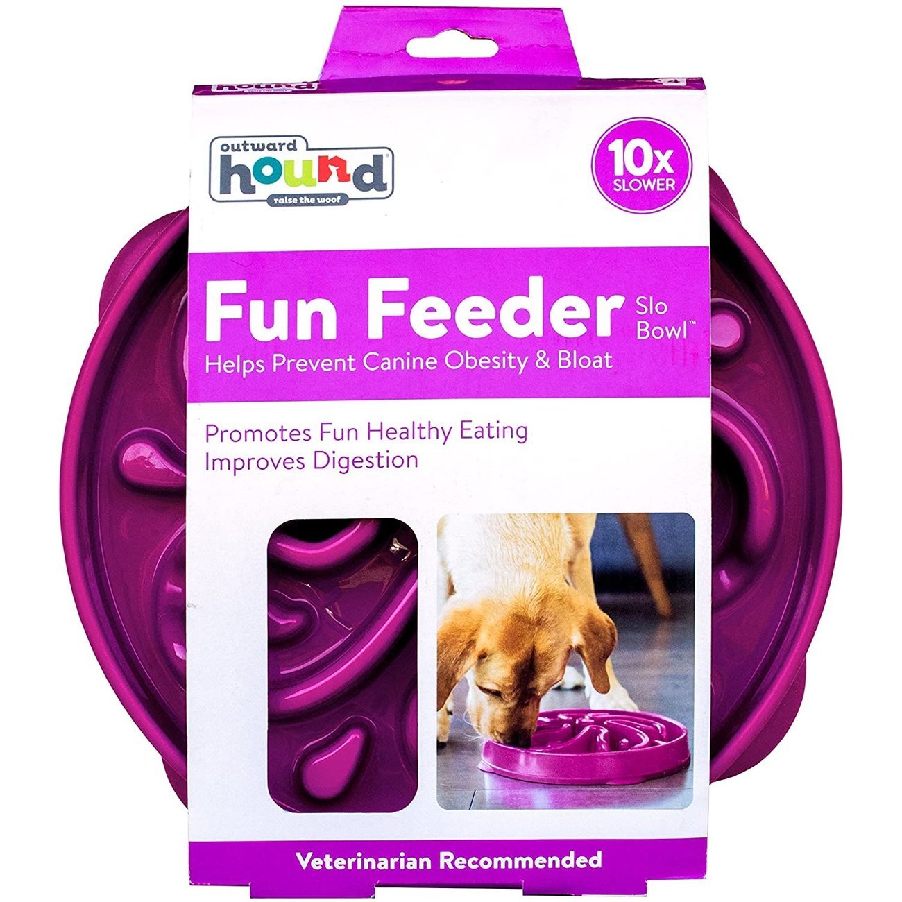 Fun Feeder Slo-Bowl Anti Schling Hundenapf Bild 7