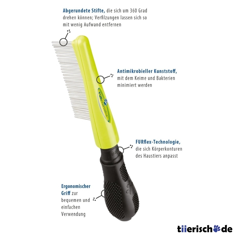 Furminator Finish Hundekamm Bild 3