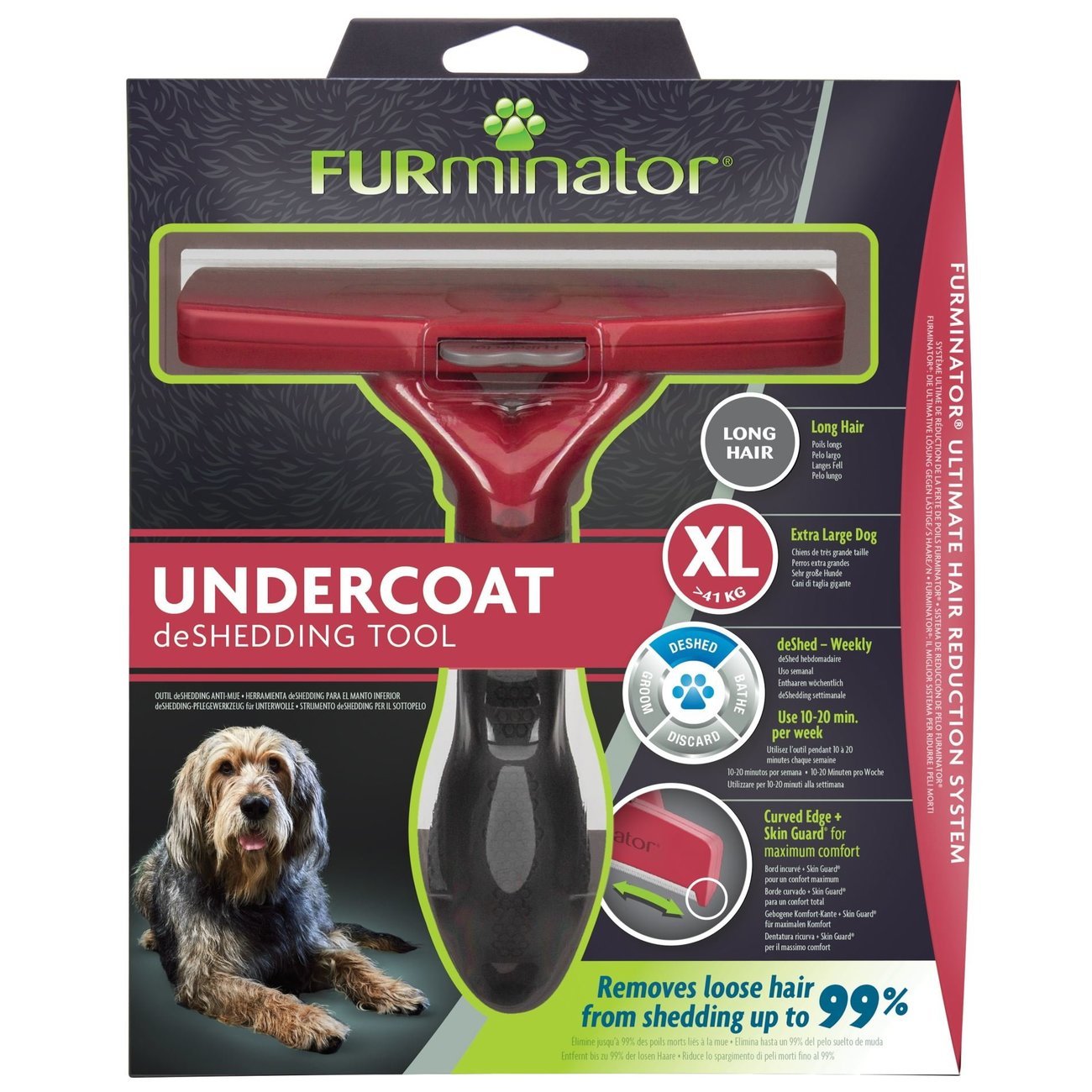 FURminator Hund Unterwolle Langhaar Bild 24