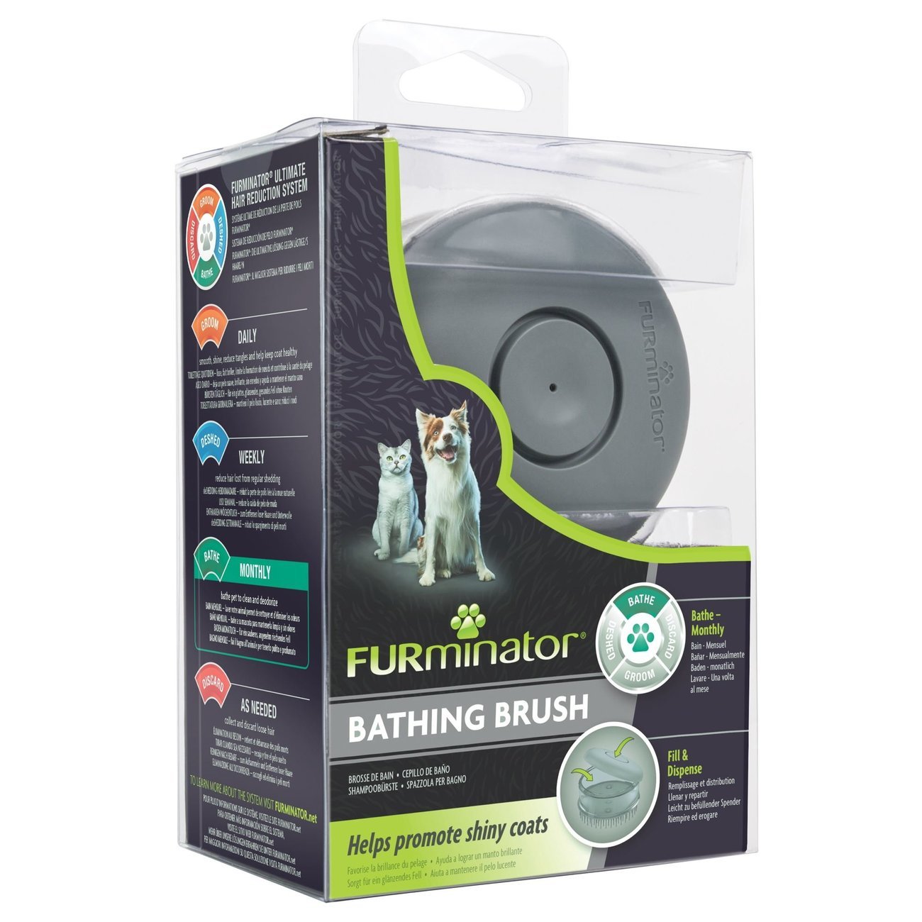 FURminator® Shampoobürste für Hunde und Katzen Bild 3