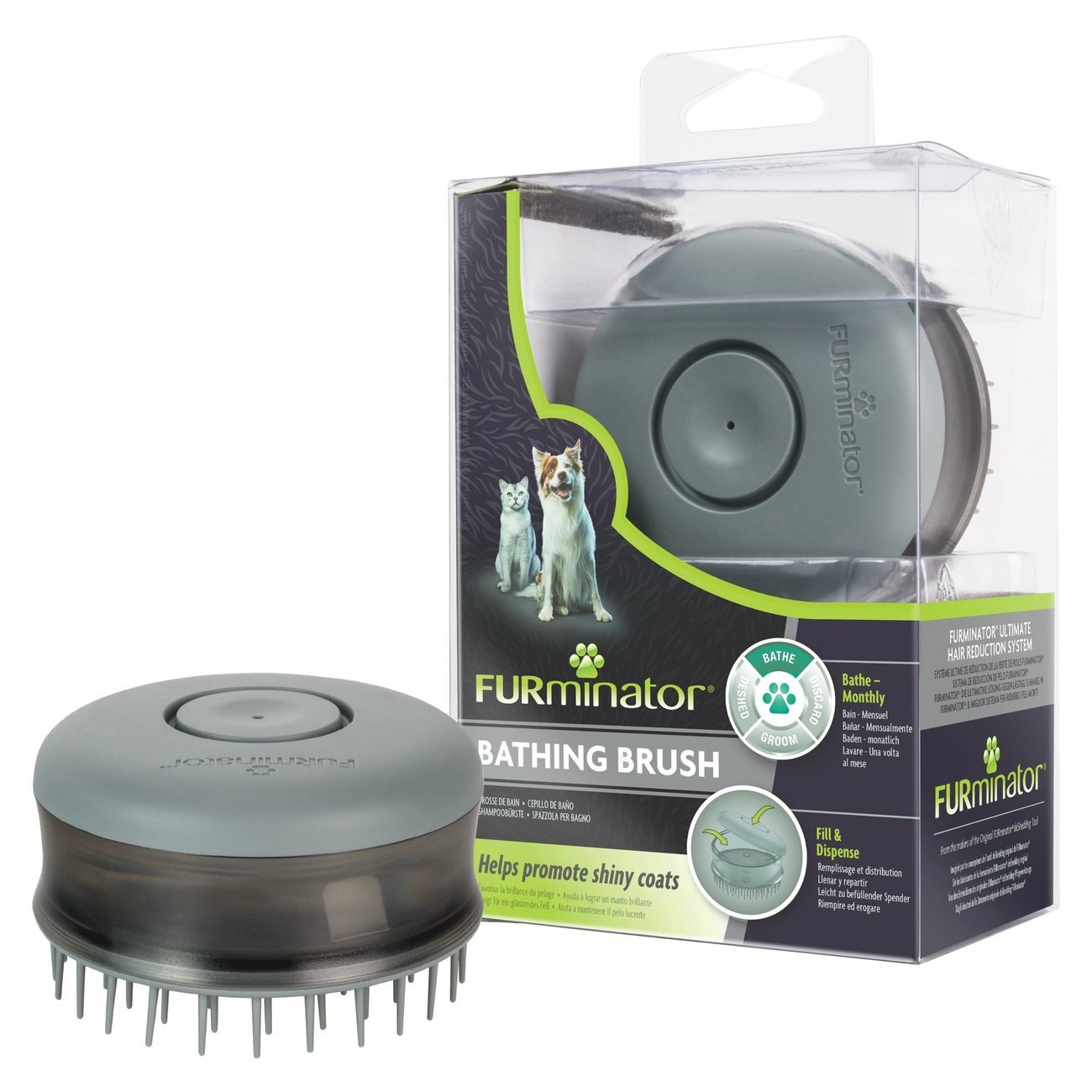 FURminator® Shampoobürste für Hunde und Katzen Bild 4