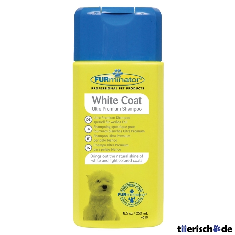 Furminator Ultra Premium-Shampoo für weißes Fell Bild 1