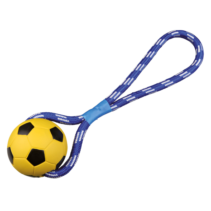 Fußball am Seil für Hunde Bild 2