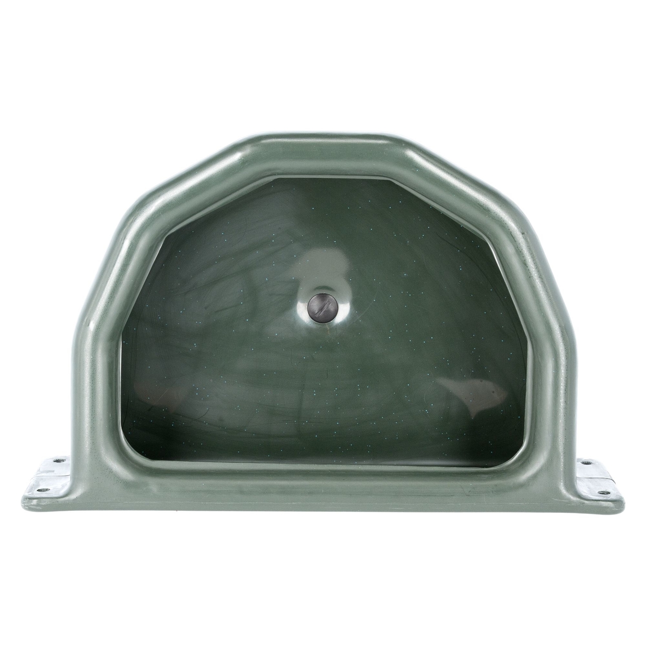 Kerbl Futtertrog halbrund aus Kunststoff Bild 2