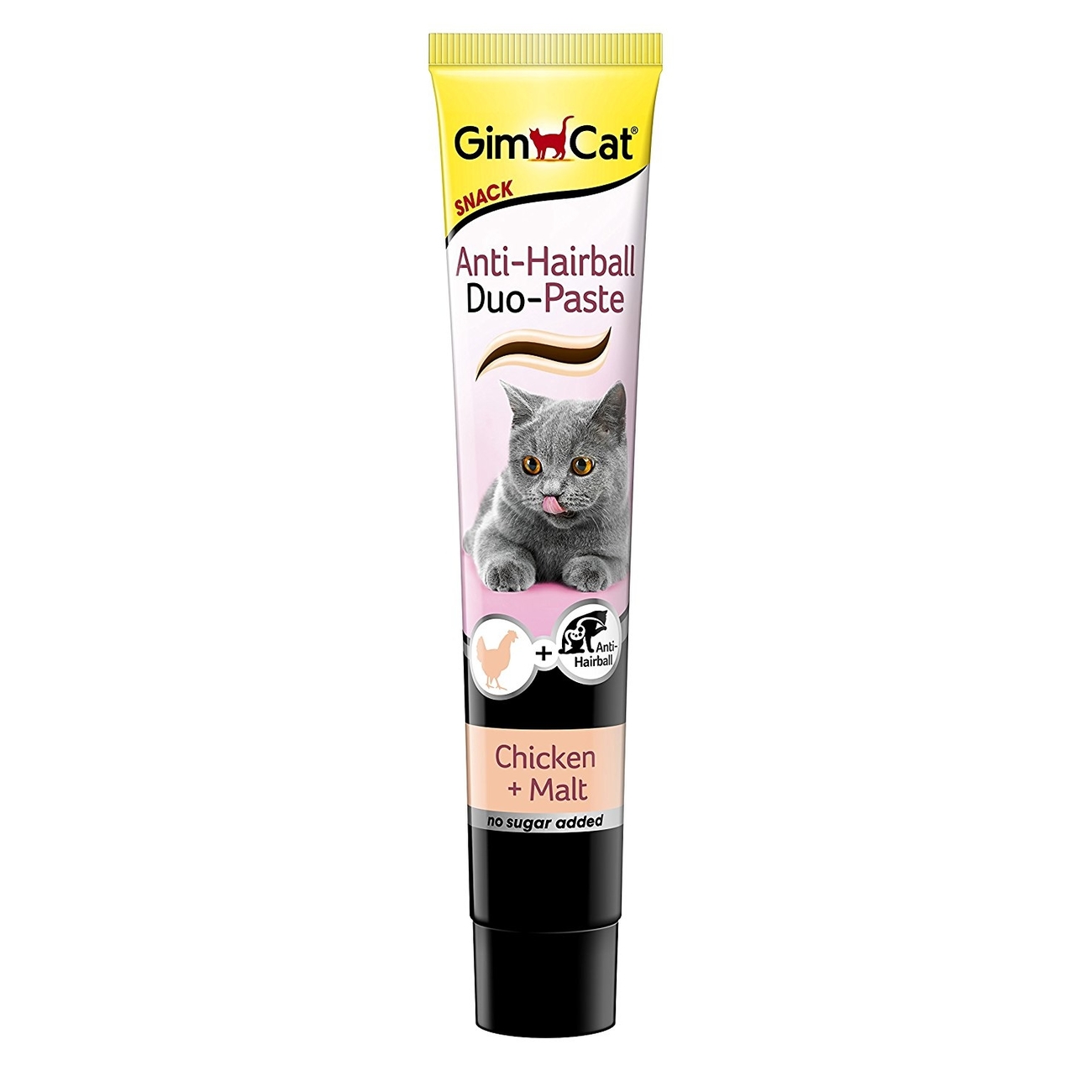 GimCat Anti-Hairball Duo Paste Huhn & Malz Bild 2