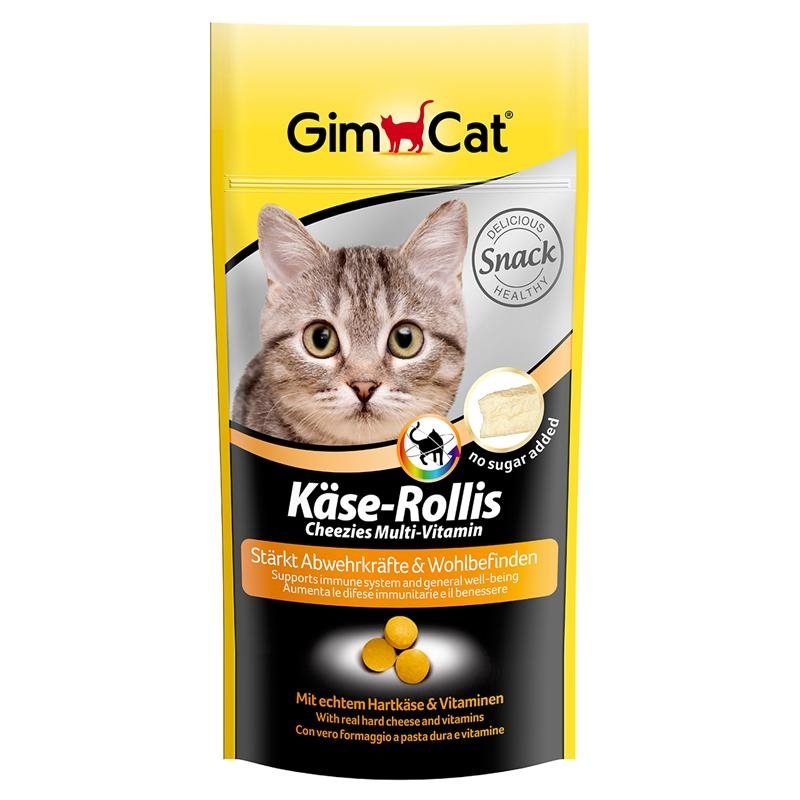 GimCat Käse-Rollis Multi-Vitamin für Katzen Bild 1