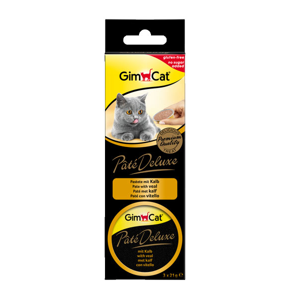 GimCat Pate Deluxe Katzen Snack Bild 2