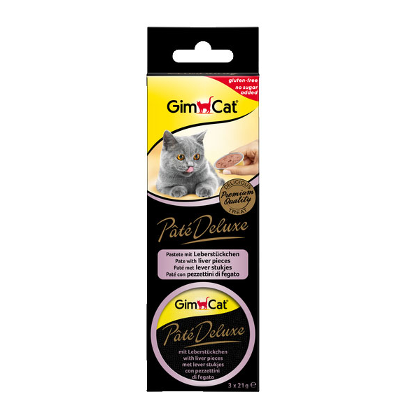 GimCat Pate Deluxe Katzen Snack Bild 3