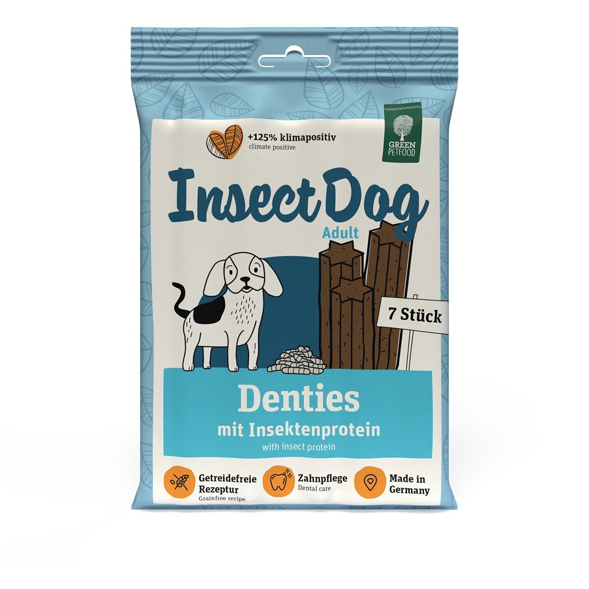 Green Petfood InsectDog Denties Hundesnack Bild 1