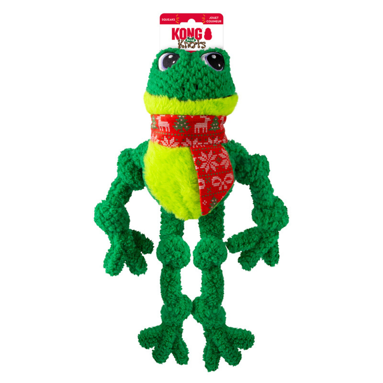 Xmas Holiday Knots Frog L/XL Limited Edition Hundespielzeug Bild 5