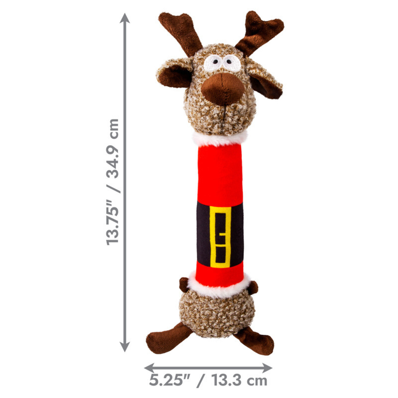 Xmas Holiday Shakers Luvs Reindeer Limited Edition Hundespielzeug Bild 3