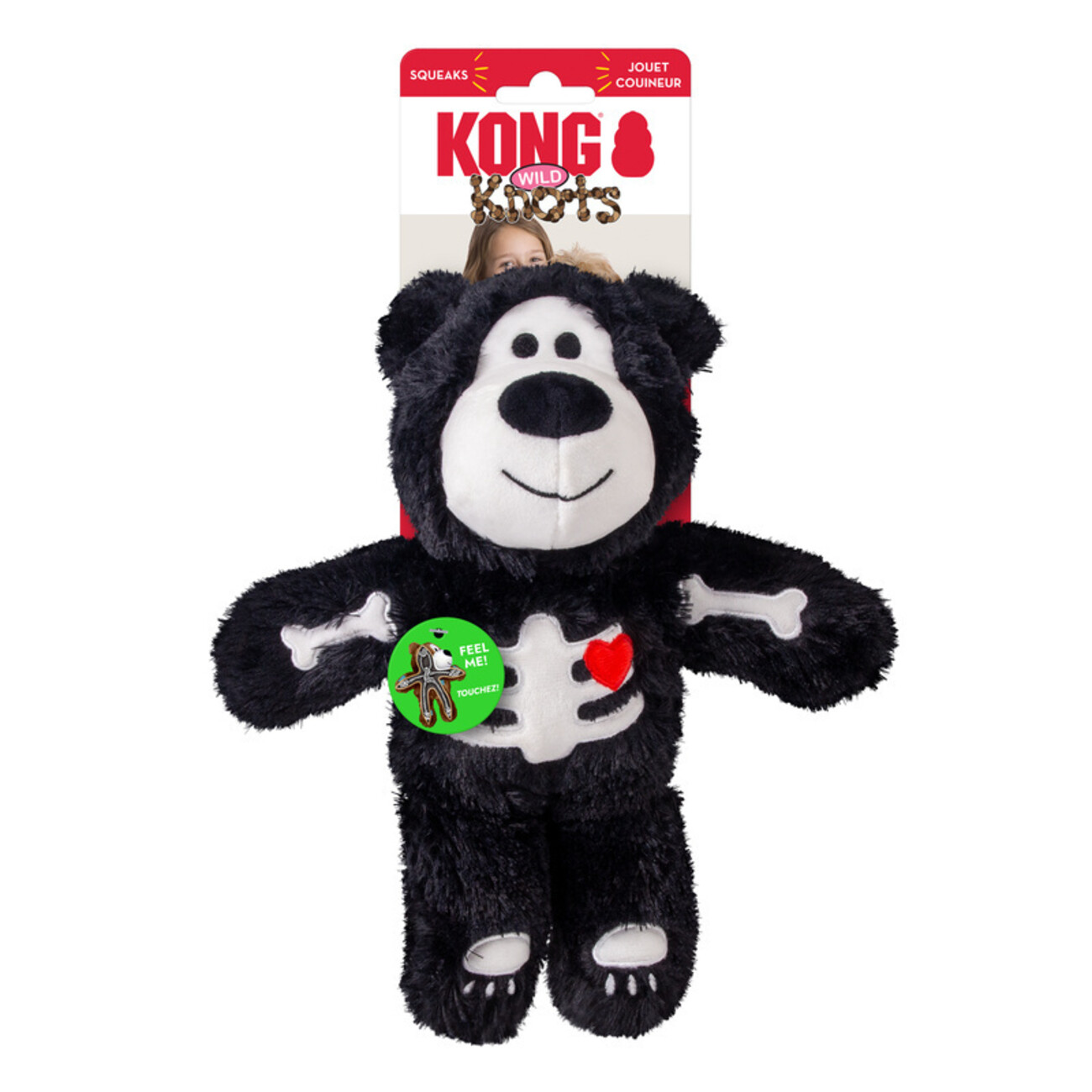 Halloween Wild Knots Skeleton Bear Hundespielzeug limited Edition Bild 3