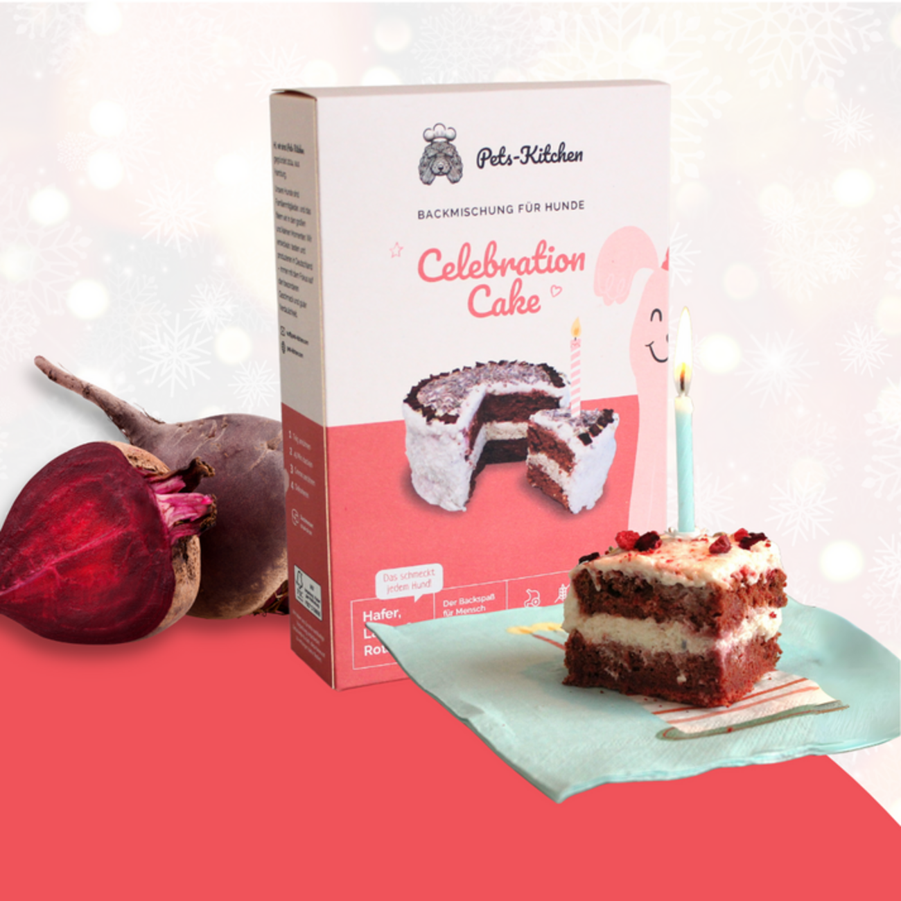 Celebration Cake Backmischung für Hundekuchen Bild 1