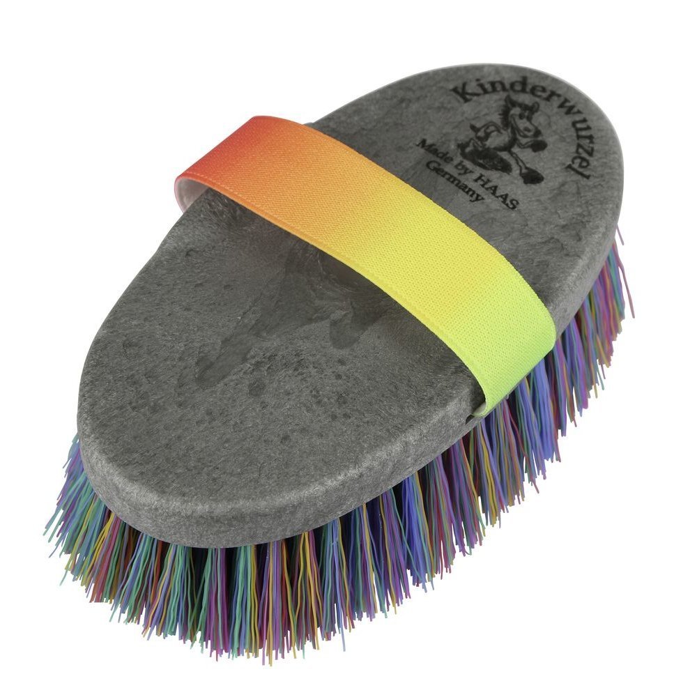 HAAS Pferdefellbürste und Mähnenbürste für Kinder Wurzel Bild 5