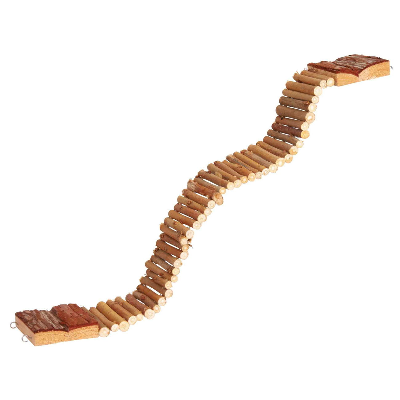 Hängebrücke für Hamster und Mäuse aus Holz Bild 3