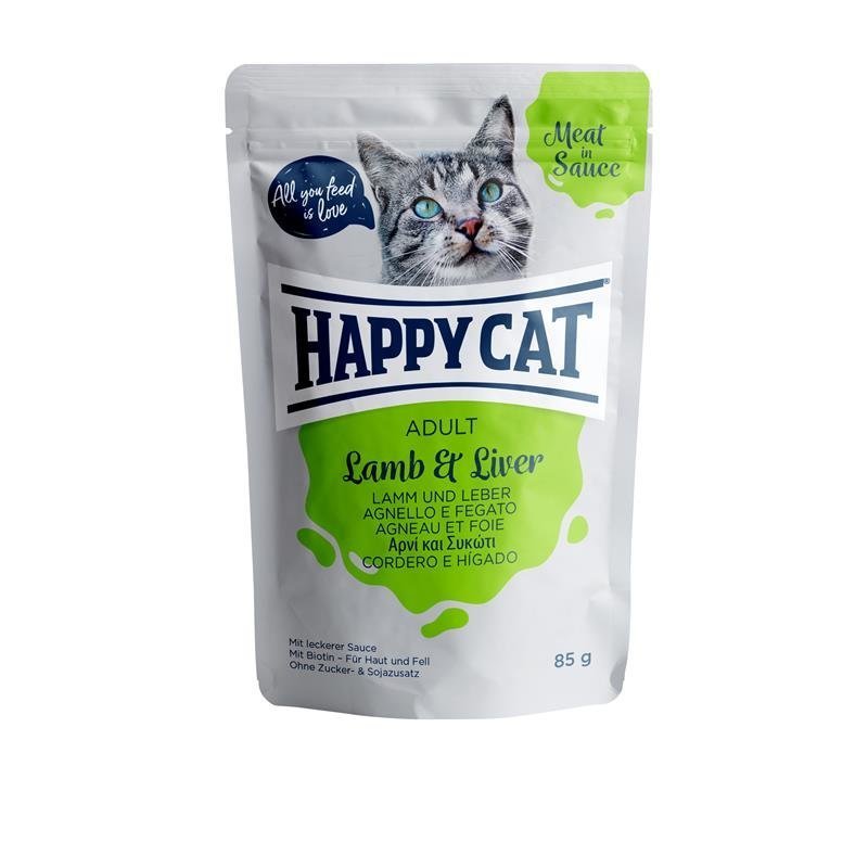 Happy Cat Pouches Meat in Sauce Adult Bild 5