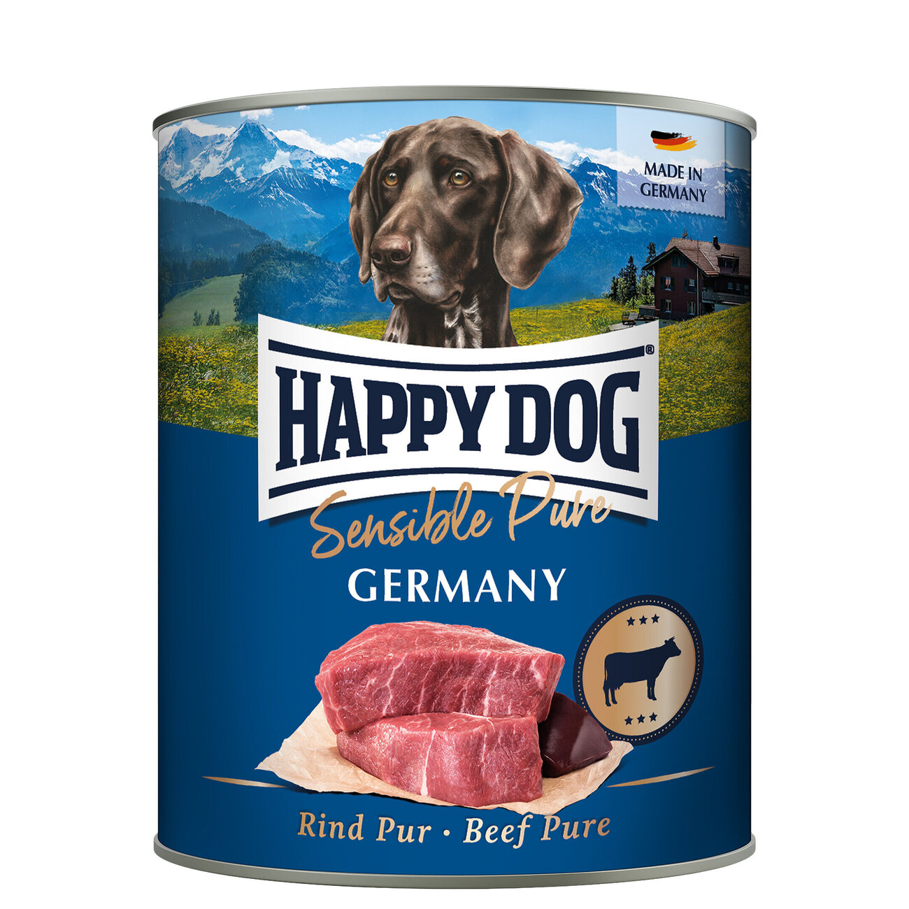 Happy Dog Dose Sensible Pure Germany Rind Bild 1