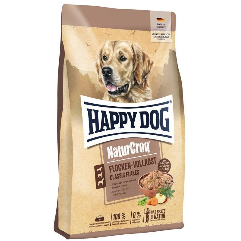 Happy Dog Natur Croq Flocken Vollkost Hundefutter Bild 2