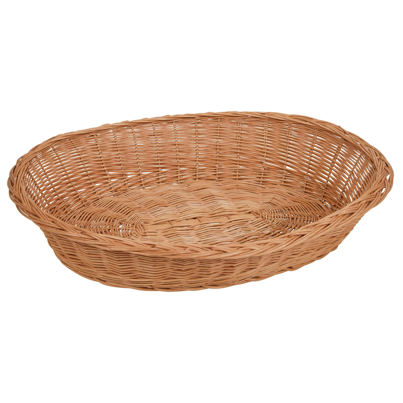 Haustier Weidenkorb mit Zopfrand Bild 2