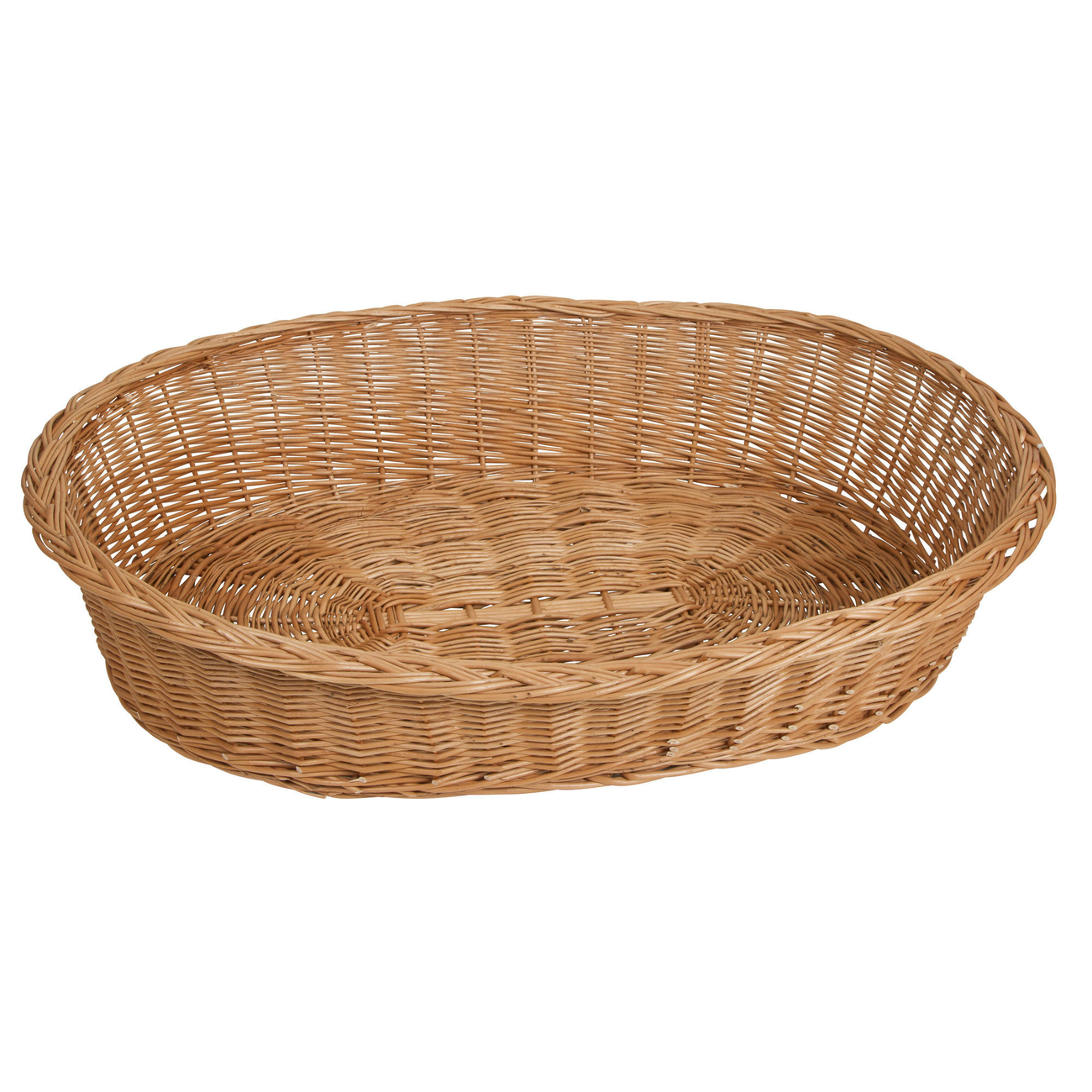Haustier Weidenkorb mit Zopfrand Bild 4