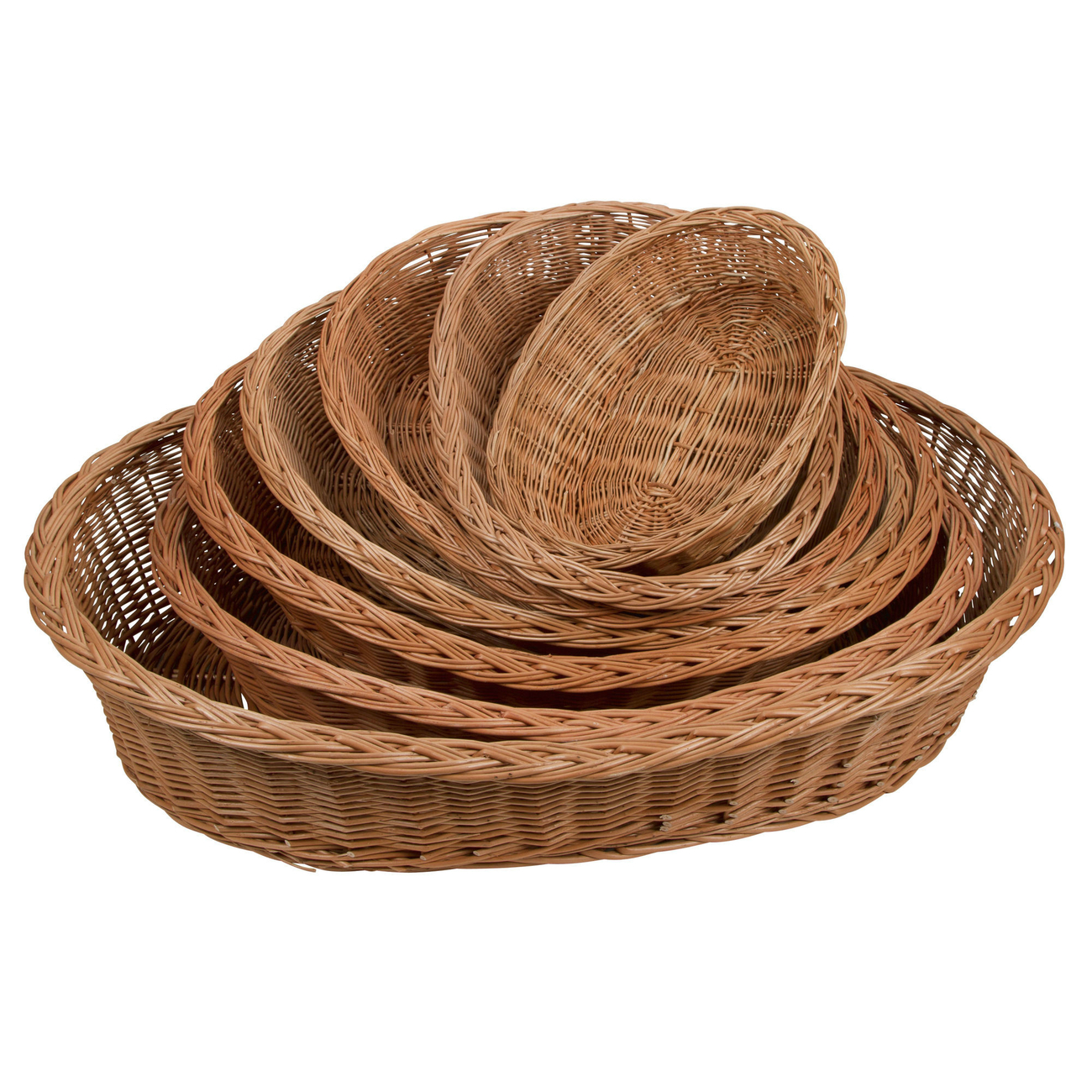 Haustier Weidenkorb mit Zopfrand Bild 1