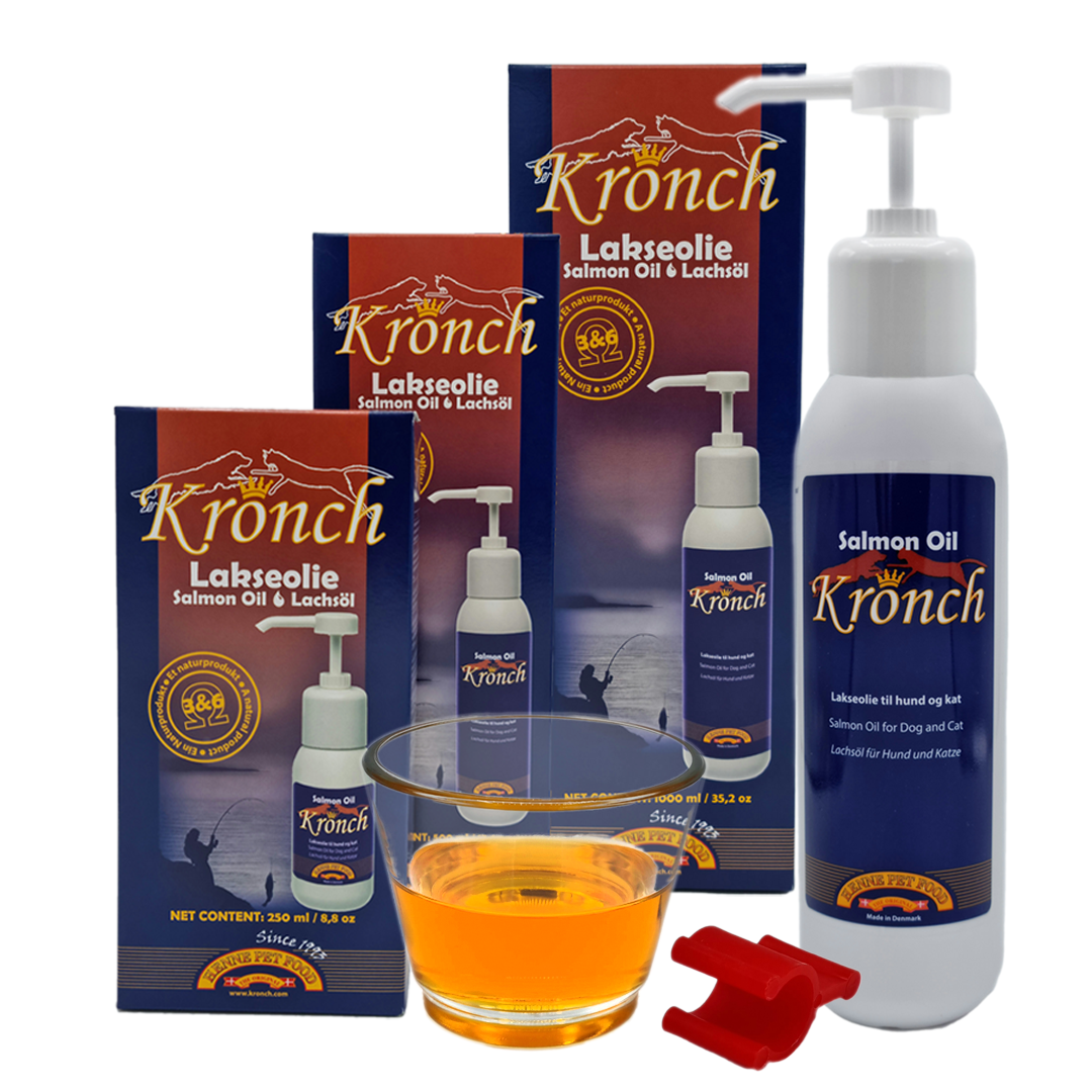 Kronch Lachsöl für Hunde und Katzen Bild 1