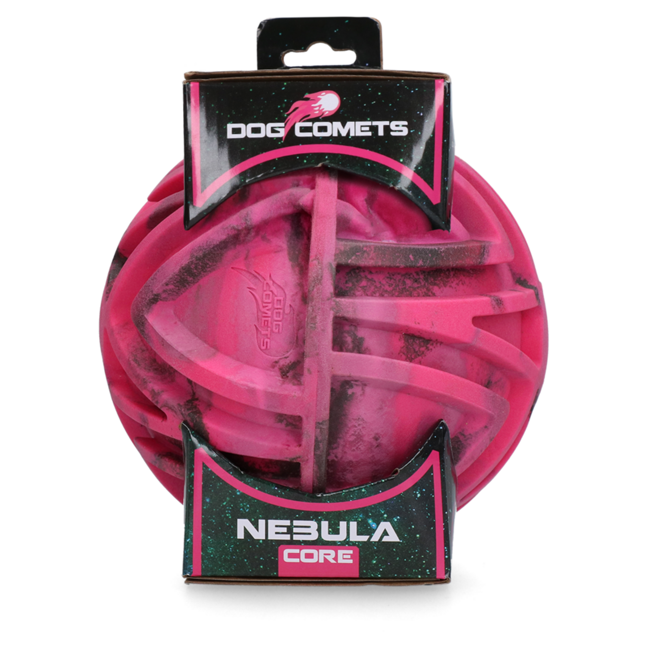 Dog Comets Nebula Core Roze Hundeball – Robuster Apportierball mit hoher Sprungkraft Bild 3