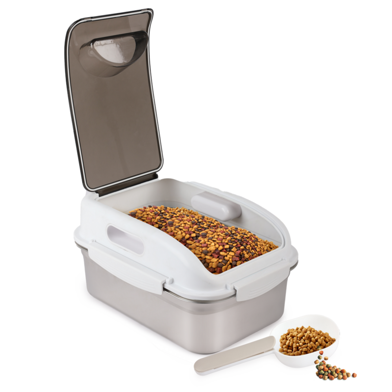 Edelstahl Futter Container 6,5 Liter Bild 2