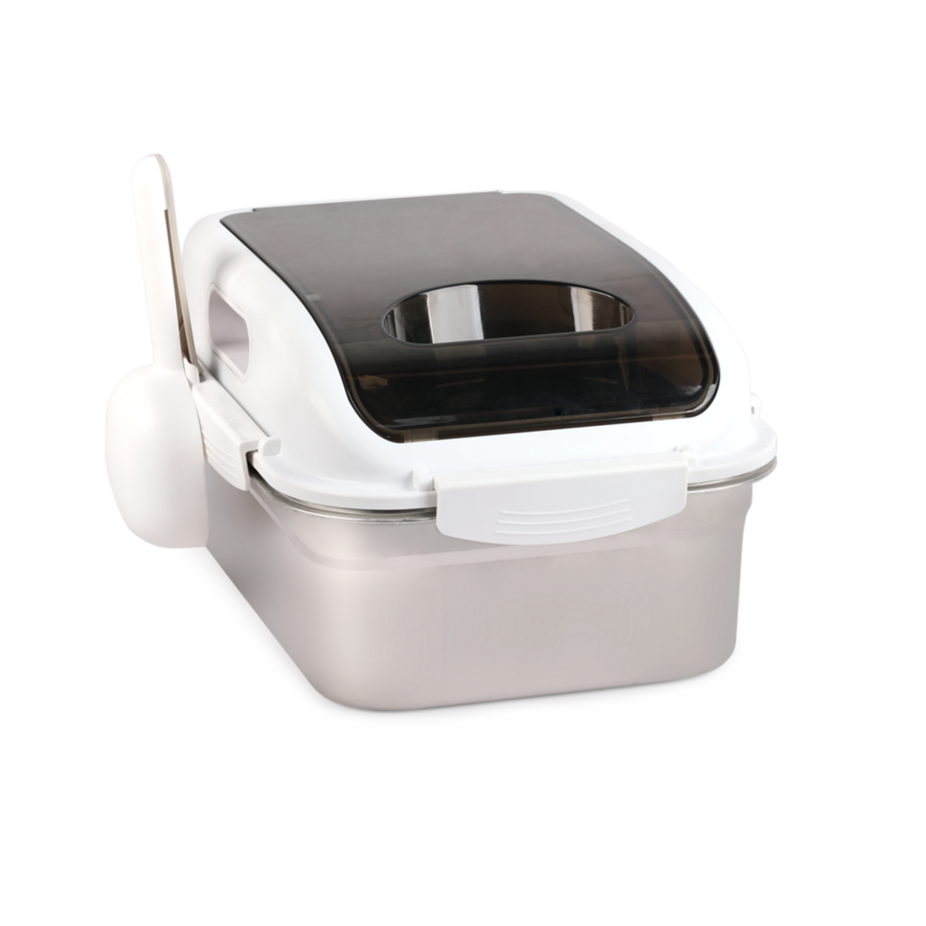 Edelstahl Futter Container 6,5 Liter Bild 1