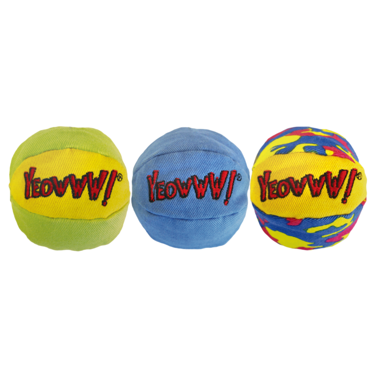 My Cats Balls – 3er Set Katzenspielzeug mit 100% Bio-Katzenminze Bild 1