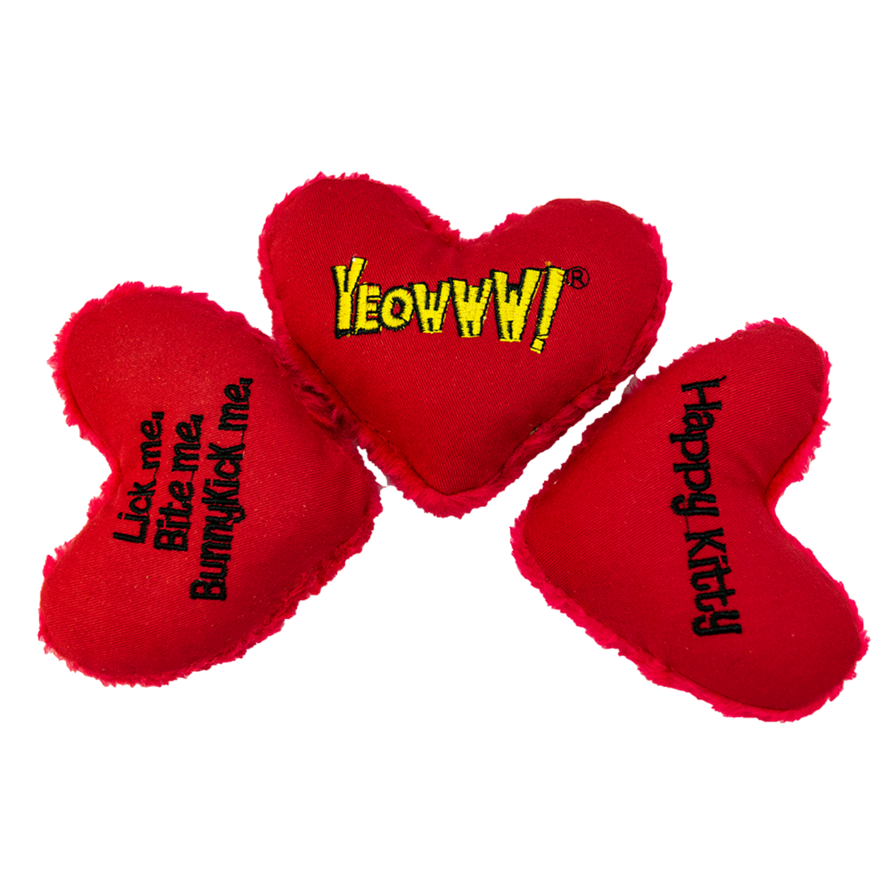 Yeowww! Hearrrt Attack Katzenspielzeug Herz – 100% Bio-Katzenminze für Deine Katze Bild 5