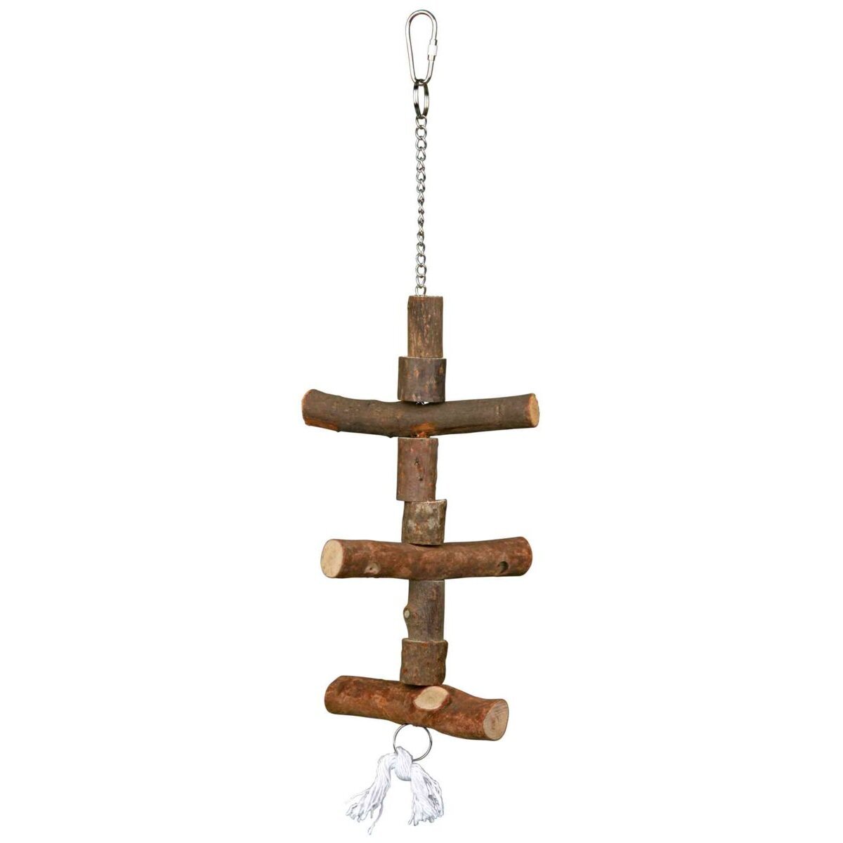 Holzspielzeug für Nymphensittiche und Papageien Bild 1