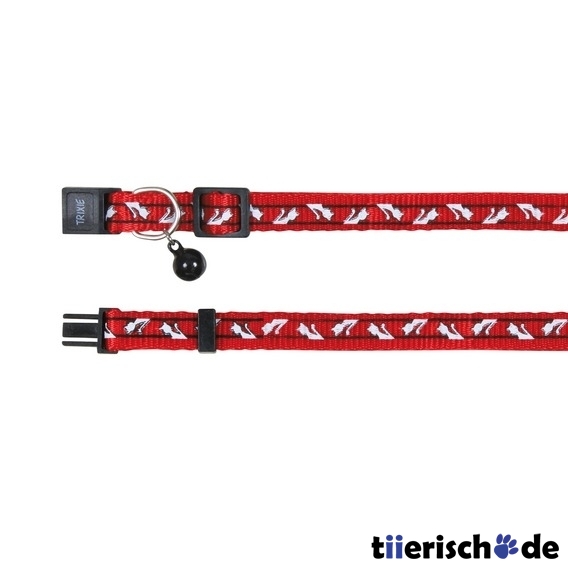 Katzen-Halsband Cat, mit Motiv aus Nylon Bild 2