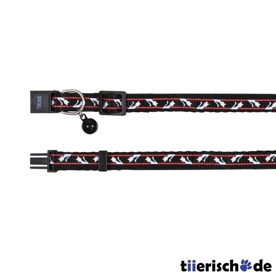 Katzen-Halsband Cat, mit Motiv aus Nylon Bild 1