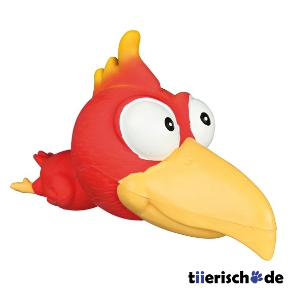 Hundespielzeug Vogel mit großem Kopf Bild 2