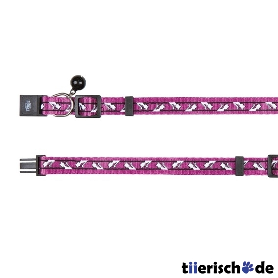 Katzen-Halsband Cat, mit Motiv aus Nylon Bild 4